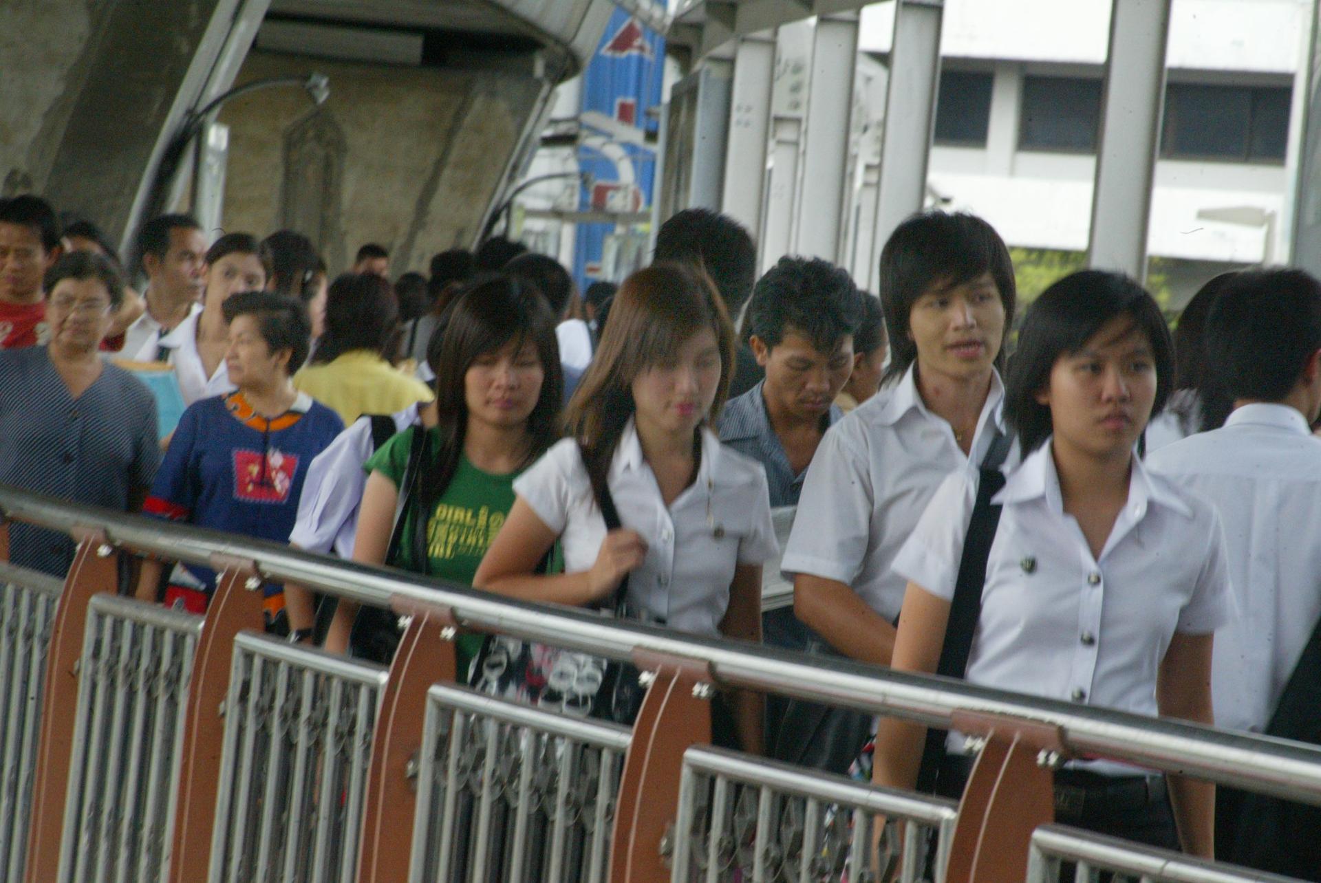 Foule Bangkok