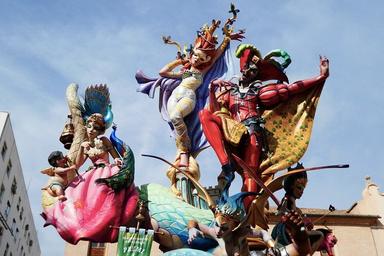 Falla Plaza del Pilar de Valencia