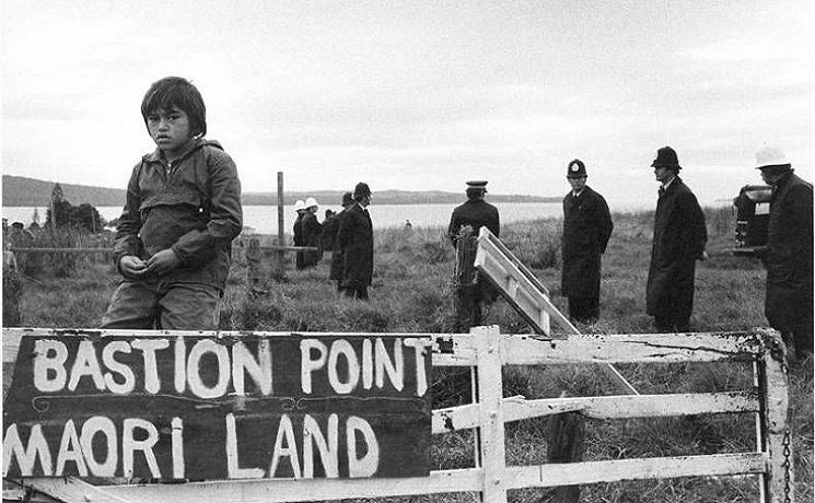 Archives Bastion Point Maori protesters