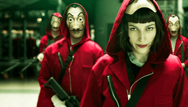 la casa de papel Netflix