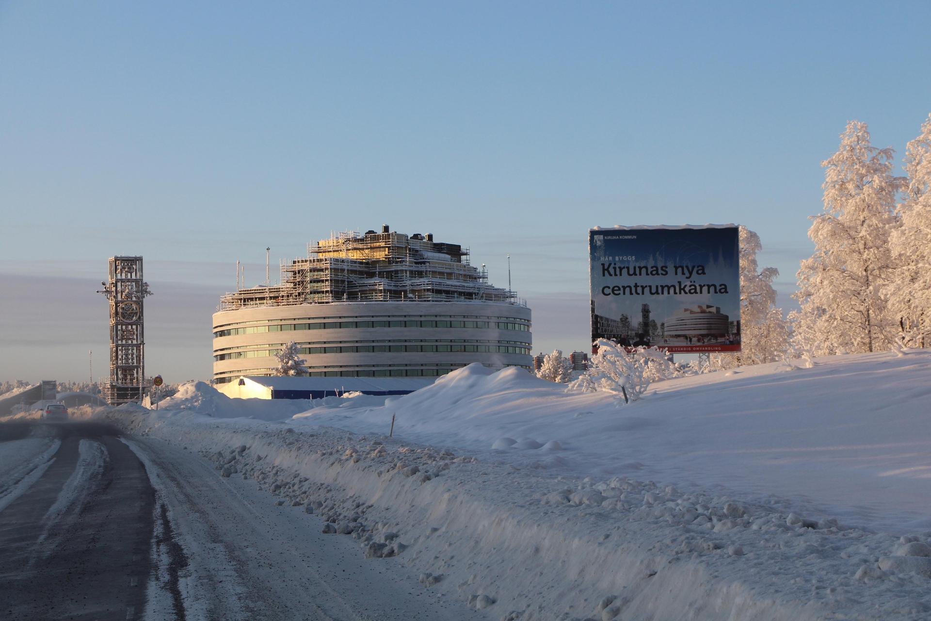 Déménagement Kiruna Suède 