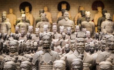 musee Te Papa Wllington soldats Qinshihuang, Xi'an, China