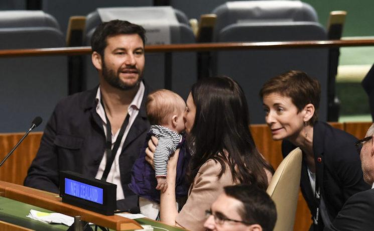 Jacinda Ardern Onu bébé