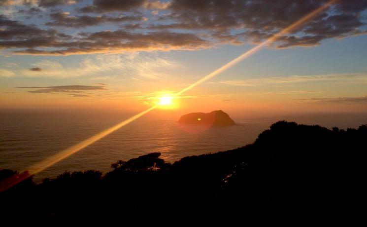 lever de soleil east cape Nouvelle-Zélande