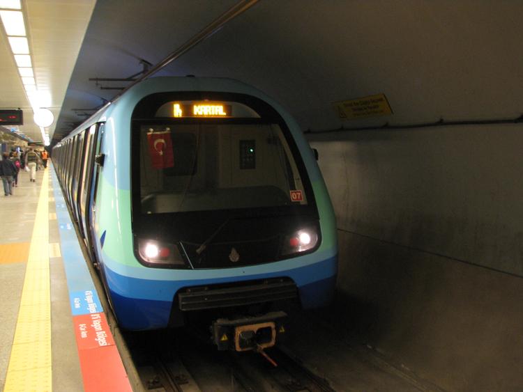 métro Istanbul recyclage plastique