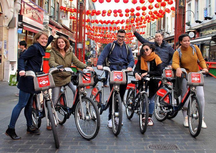 No Diet Club Food Tour Londres recrute guides vélo visite street food