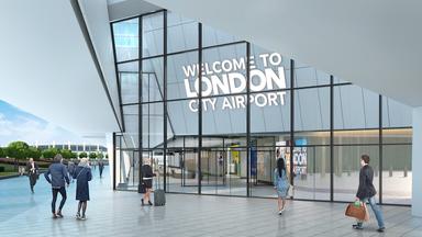 London City Airport extension Londres