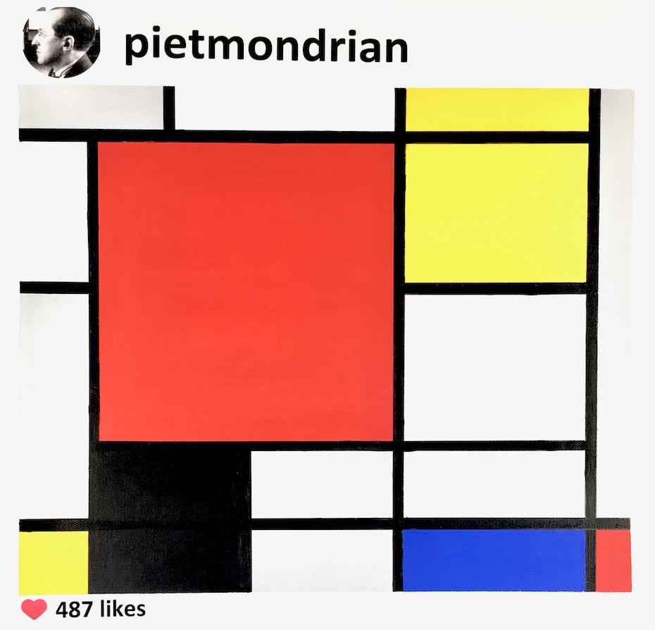 Mondrian Laurence de Valmy Kahn Gallery exposition Londres