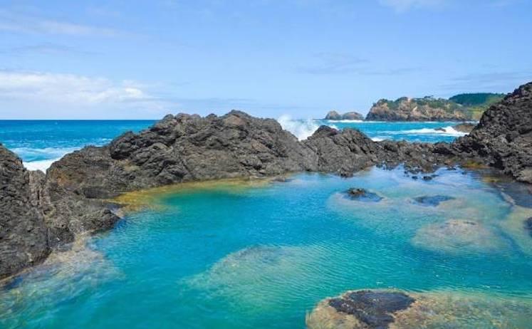 mermaid pool matapouri nouvelle-zélande 