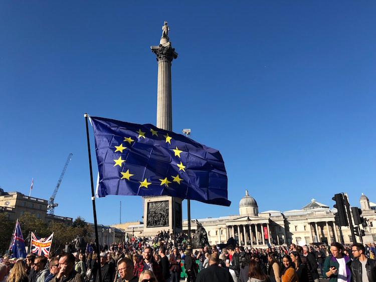 Brexit opposants politique grande marche mars londres