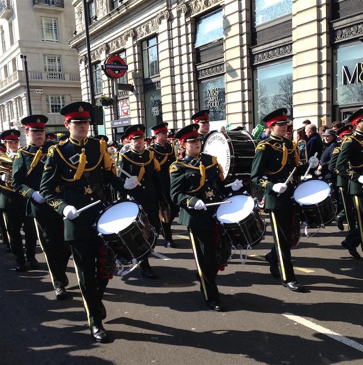 grand défilé Saint Patrick Londres ce week-end 17 mars