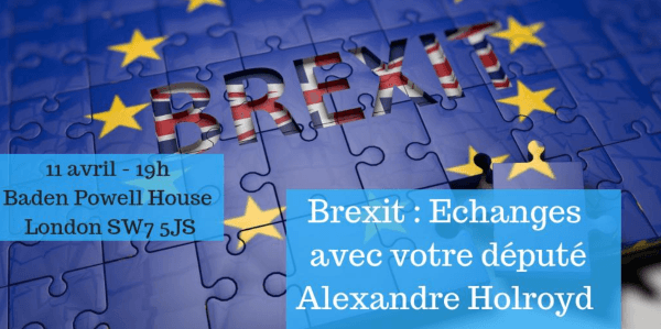 Réunion Brexit Alexandre Holroyd expatriés Français Londres droits Rpyaume-Uni 