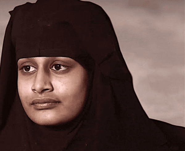 Shamima Begum nationalité britannique Daesh Syrie Royaume-Uni Londres Djihad Jihad 