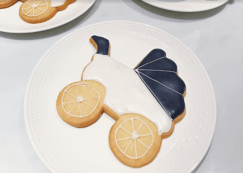 Gateau biscuit bébé poussette Royal Lancaster London Lonres bébé royal enflamme monde Meghan Markle Prince Harry Sussex royal baby 