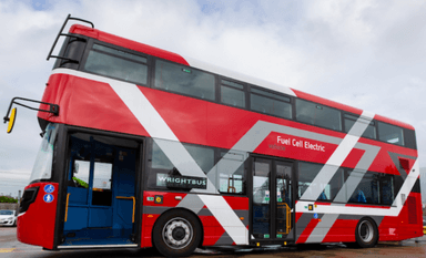 bus à imperial hydrogène zéro émission Londres Royaume-Uni pollution ai TfL Transport For London 