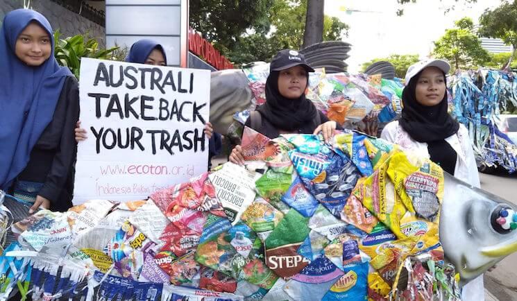 Asyalist déchets plastiques Indonésie Malaisie