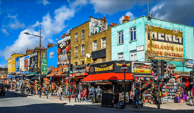 Camden High Street rue piétonne £1 million versés Sadiq Khan