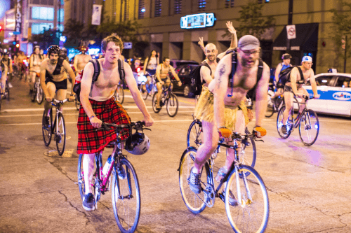 Naked Bike Ride Londres 2019 