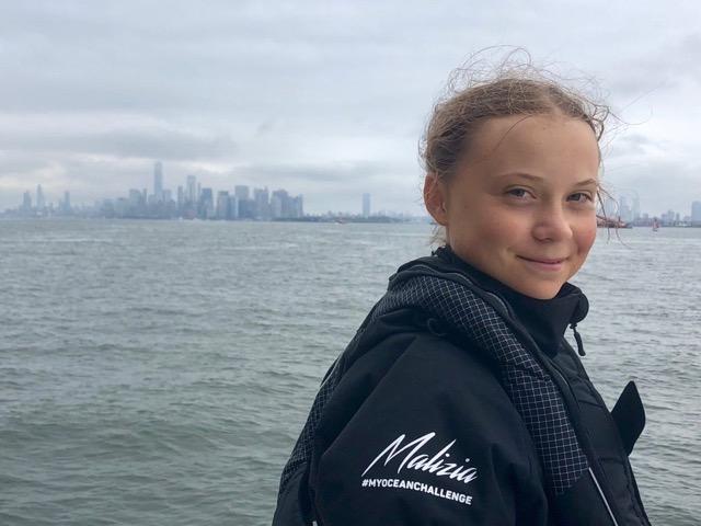 Greta Thunberg à New York