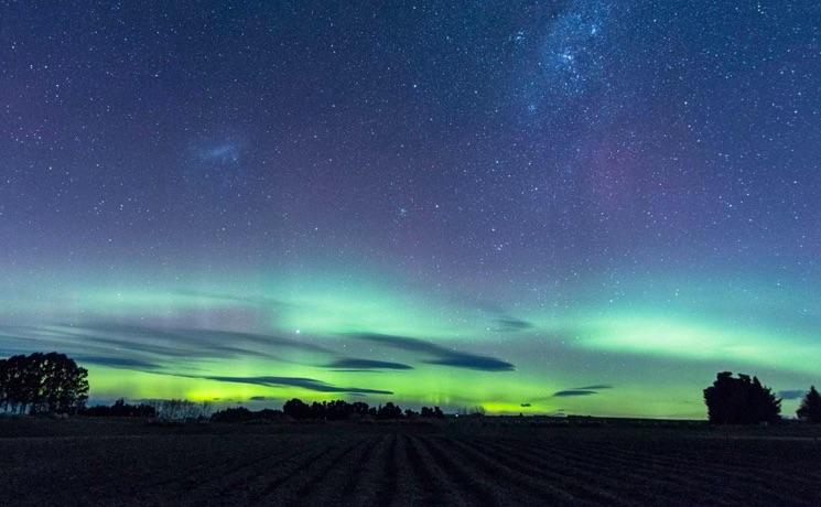 Aurores australes nouvelle zélande