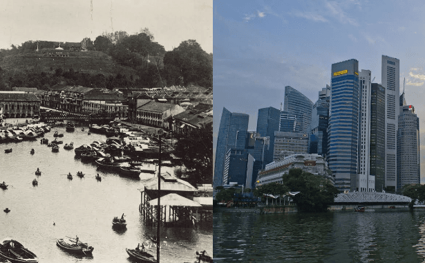 Histoire Singapour Sur les routes de l'Asie