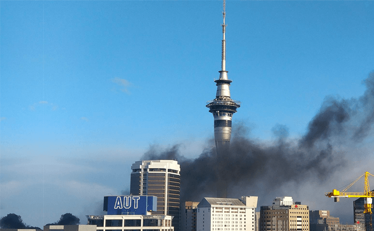 Incendie Auckland