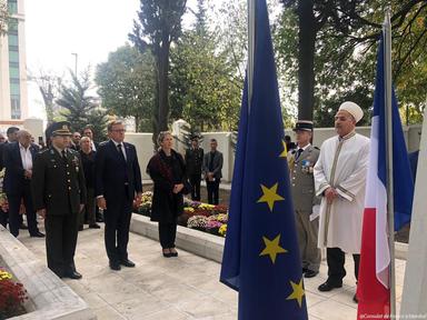 commémoration armistice 11 novembre istanbul turquie