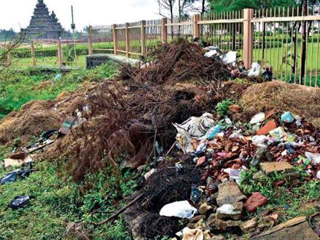 déchets mahabalipuram chennai inde