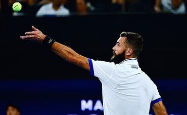 Benoît Paire à l'ASB Classic