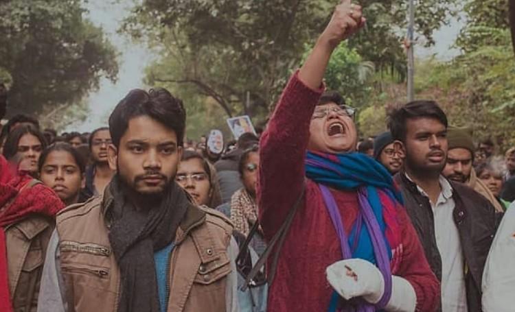 JNU Inde violences