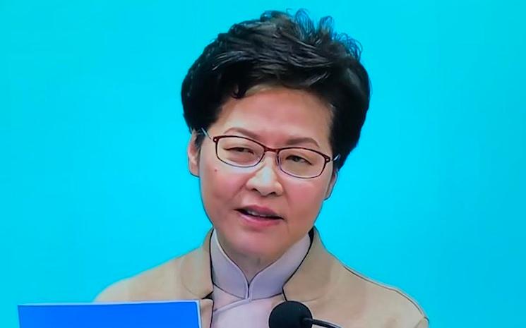 Carrie Lam aide sociale Hong Kong