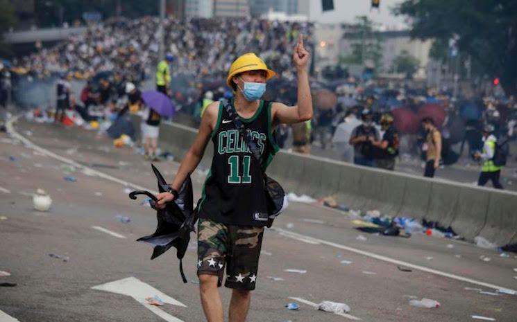 Manifestant Hong Kong 