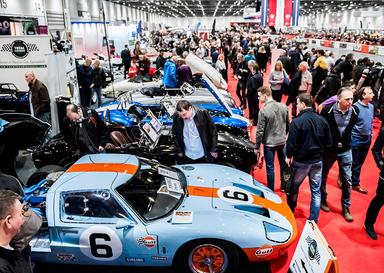 London Classic Car Show voiture 