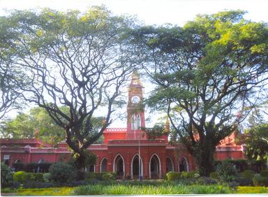 campus université bangalore arbres