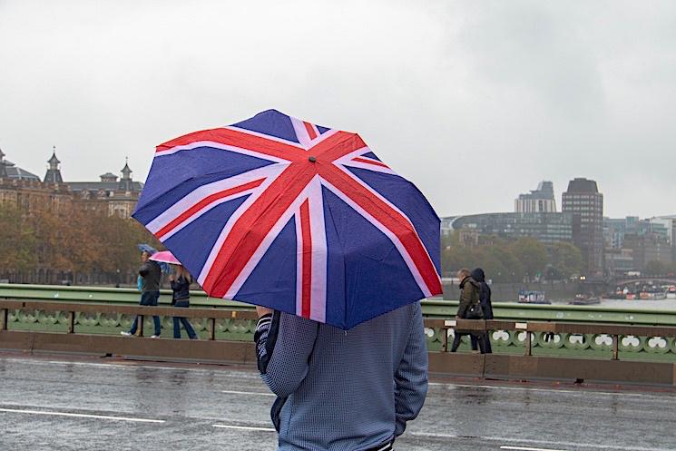 Pluie Londres Paris 