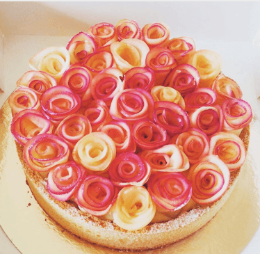 'Bouquet de Roses' gâteau