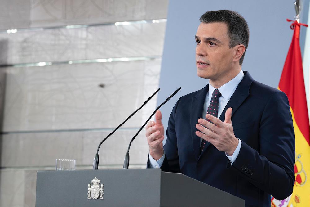 Le président du gouvernement espagnol Pedro Sánchez / La Moncloa