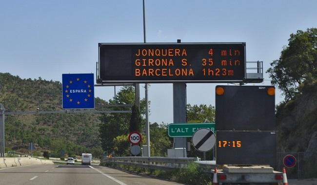 frontière france espagne