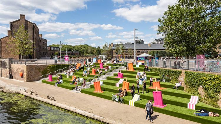 marches vertes Granary square