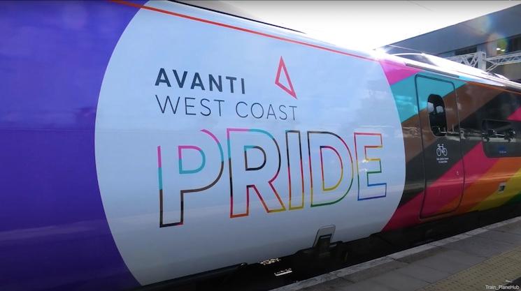 train Pride Royaume Uni LGBT+