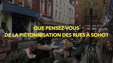 reportage piétonnisation rues soho