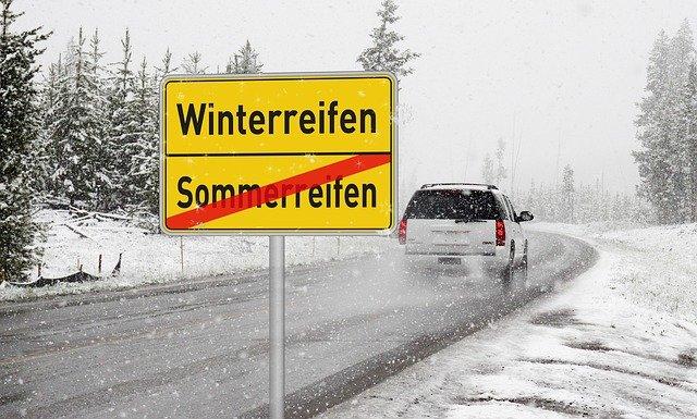 Les pneus d'hiver en Allemagne