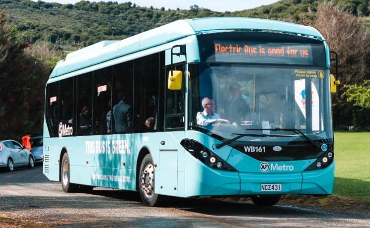 bus électriques auckland waiheke