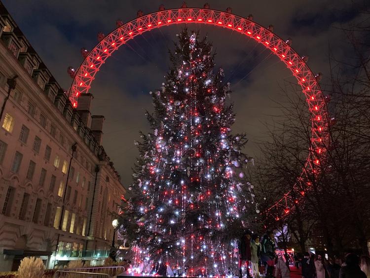 bus tours noël Londres