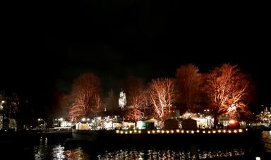 l'île de noël nuit