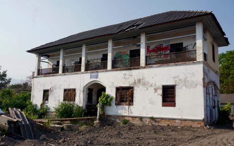 un palais sous l'ancienne prison de chiang mai