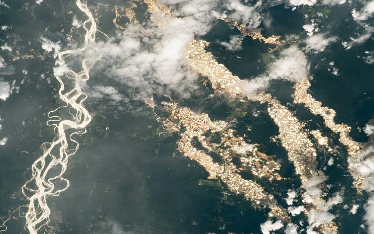 rivières dorées Amazonie pérou