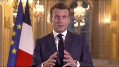 Emmanuel Macron invité de Face the Nation parle de la levée du travel ban