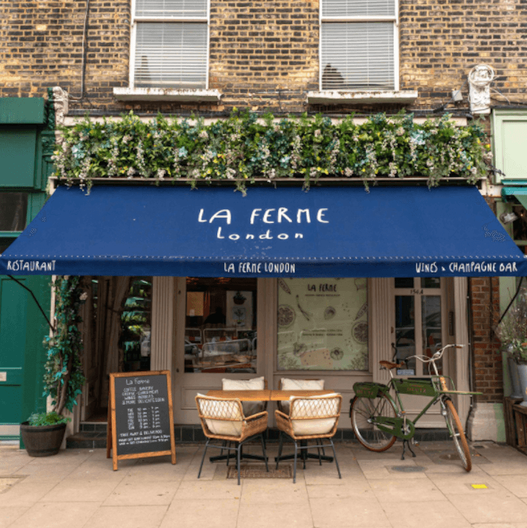 La ferme London restaurant réouverture 