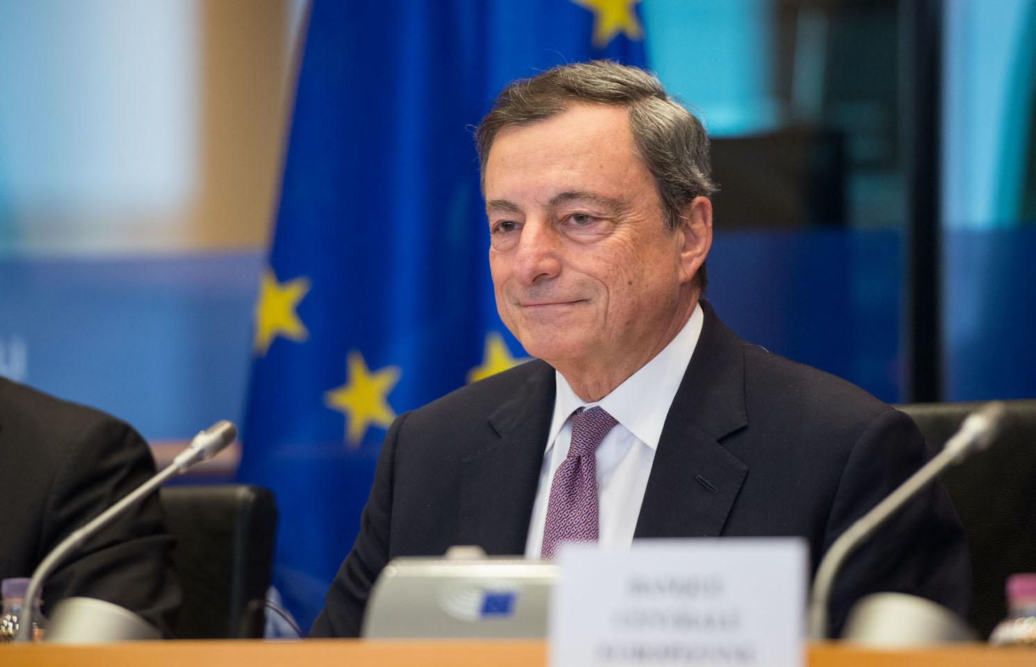 Mario Draghi à la réunion ministérielle